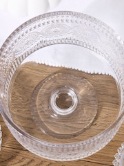 Dibor Clear Gallano Trifle Bowl - Image 5 of 5