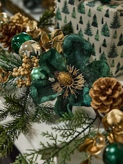 Dibor Highbury Luxury 180cm Christmas Garland - Image 2 of 5