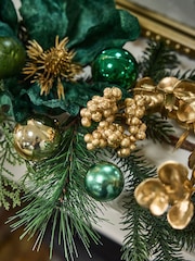 Dibor Highbury Luxury 180cm Christmas Garland - Image 3 of 5