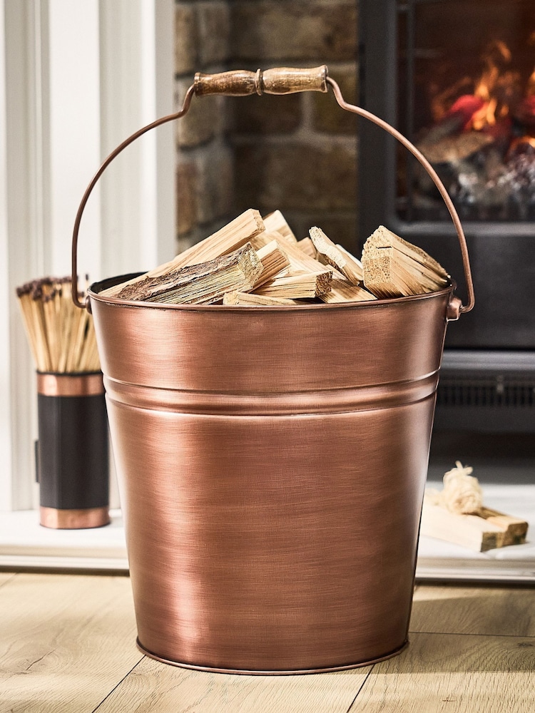 Dibor Copper Bucket - Image 1 of 5 Dibor Copper Bucket - Image 1 of 5