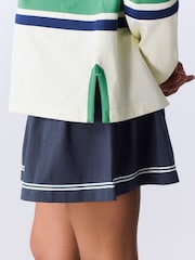 Ecru Cream Snoopy Licence Stripe Rugby Shirt - Image 5 of 10