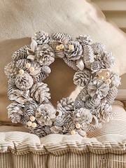 Dibor Christmas Pinecone 30cm Wreath - Image 1 of 5