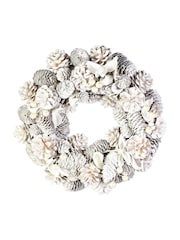 Dibor Christmas Pinecone 30cm Wreath - Image 2 of 5