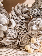 Dibor Christmas Pinecone 30cm Wreath - Image 5 of 5