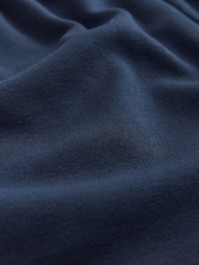 Navy Slinky Side Stripe Shorts - Image 7 of 8