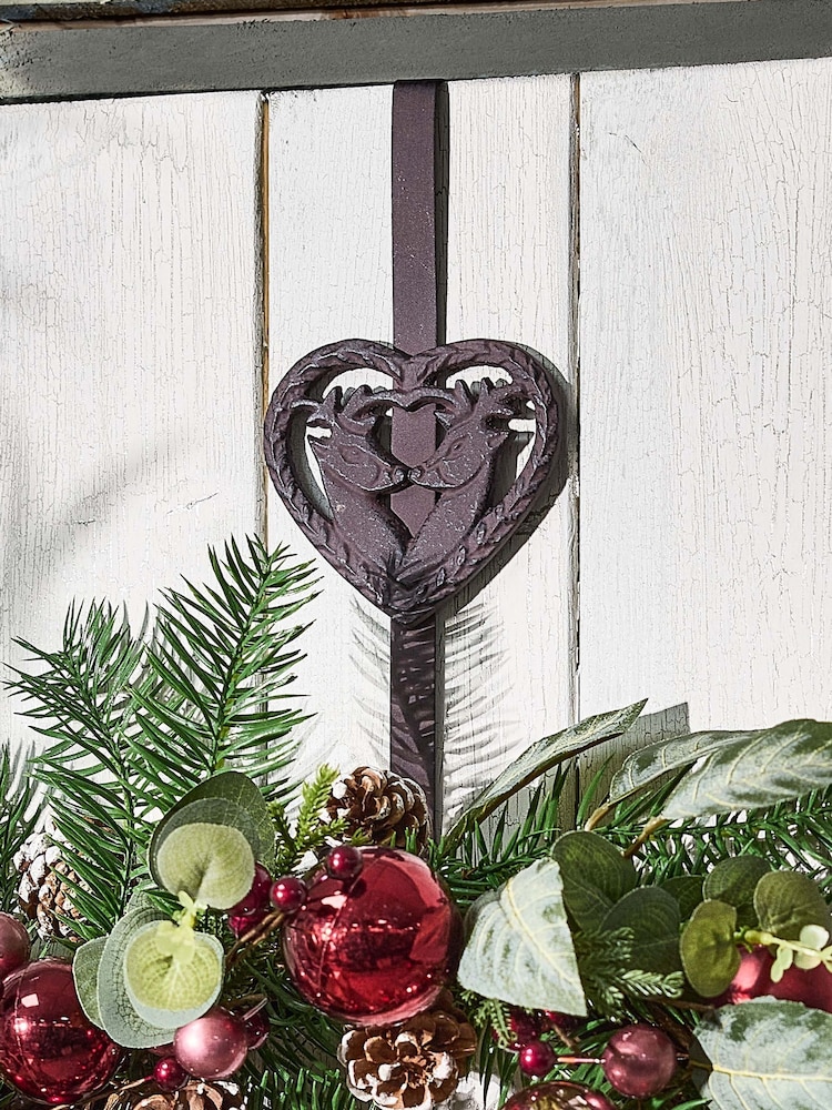 Dibor Kissing Deer Wreath Hanger - Image 2 of 5 Dibor Kissing Deer Wreath Hanger - Image 2 of 5