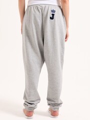 Juicy Couture Grey Vista Crest Cuffed Loopback Joggers - Image 2 of 6