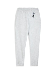Juicy Couture Grey Vista Crest Cuffed Loopback Joggers - Image 6 of 6