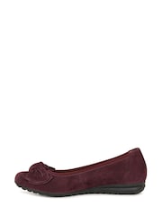 Gabor Purple Bramble Suede Shoes - Image 2 of 5