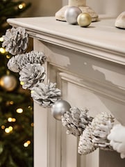 Dibor Frosted 120cm Garland - Image 2 of 5