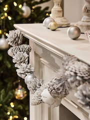 Dibor Frosted 120cm Garland - Image 3 of 5