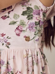 Трикотажное платье с оборками Laura Ashley - Изображение 8 12