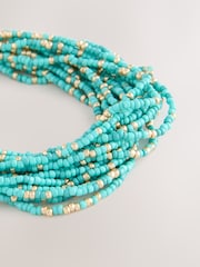 藍綠色 - 串珠手鍊組 - 圖片 5/5