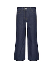 PixieGirl Petite Blue Wide Leg Stretch Waist Jeans - Image 5 of 5