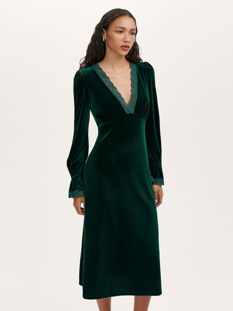 Buy Finery Green Louise Dress from the Next UK online shop
