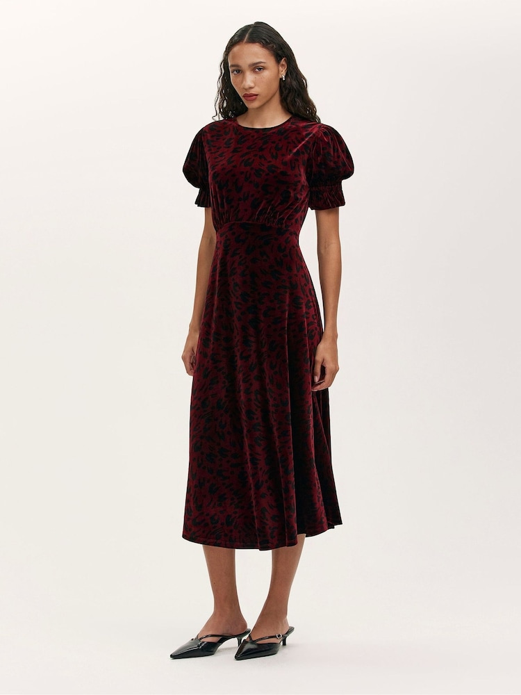 Finery Red Mela Dress - Image 1 of 4 Finery Red Mela Dress - Image 1 of 4
