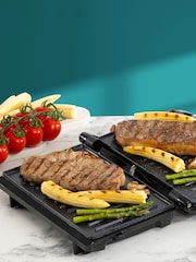 Daewoo Stainless Steel 180 Degree Mini Panini Press - Image 2 of 7