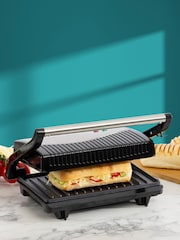 Daewoo Stainless Steel 180 Degree Mini Panini Press - Image 5 of 7