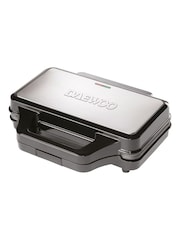 Daewoo Stainless Steel Deep Fill Sandwich Maker - Image 3 of 4