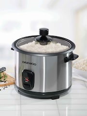 Daewoo Stainless Steel Rice Cooker 1.8L - Image 1 of 3