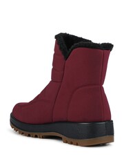 Vermelho - Botas acolchoadas à prova de chuva Pavers - Imagem 3 de 5