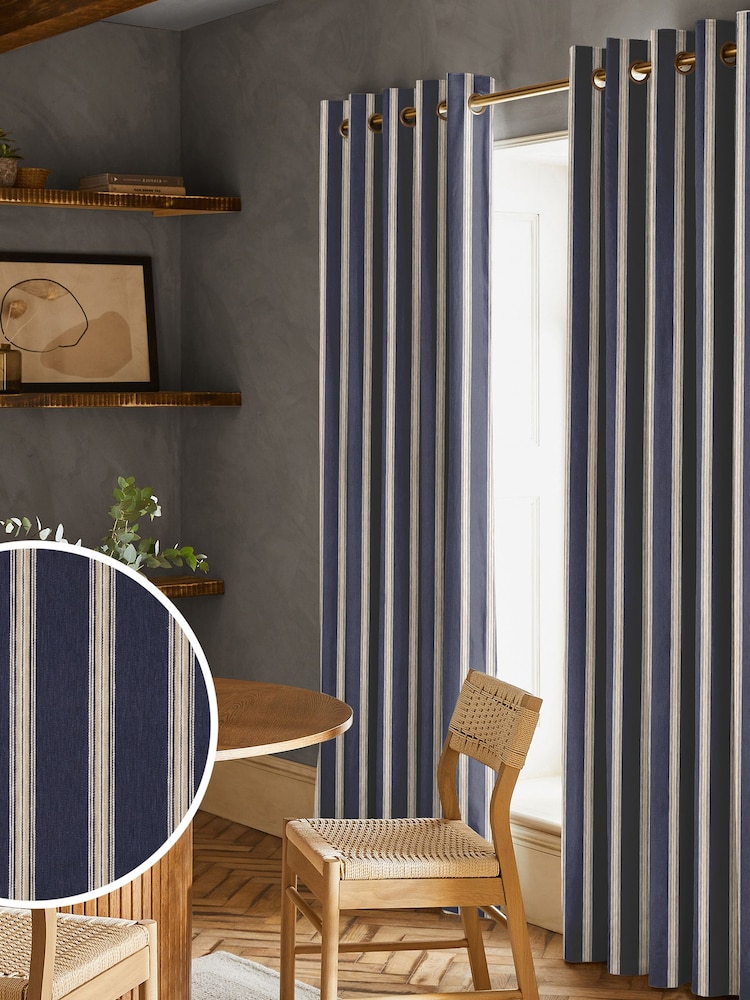 Blue Meliora Made to Measure Curtains - Image 1 of 9 Blue Meliora Made to Measure Curtains - Image 1 of 9