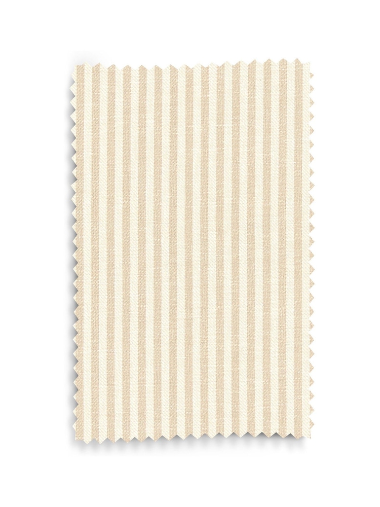 Natural Stitch Stripe Made to Measure Roman Blind - Image 7 of 7