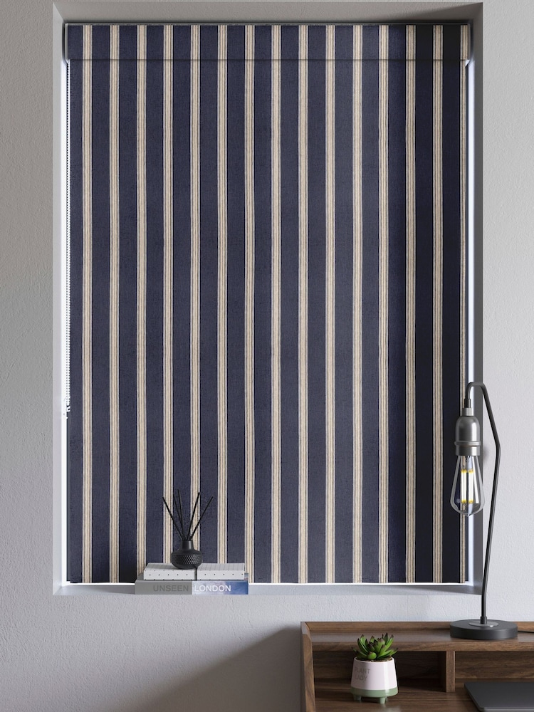 Blue Meliora Made to Measure Roman Blind - Image 2 of 6