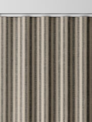 Grey Stitch Stripe Made to Measure Curtains - Image 8 of 9