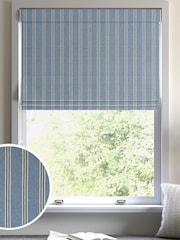 Blue Meliora Made to Measure Roman Blind - Image 1 of 6