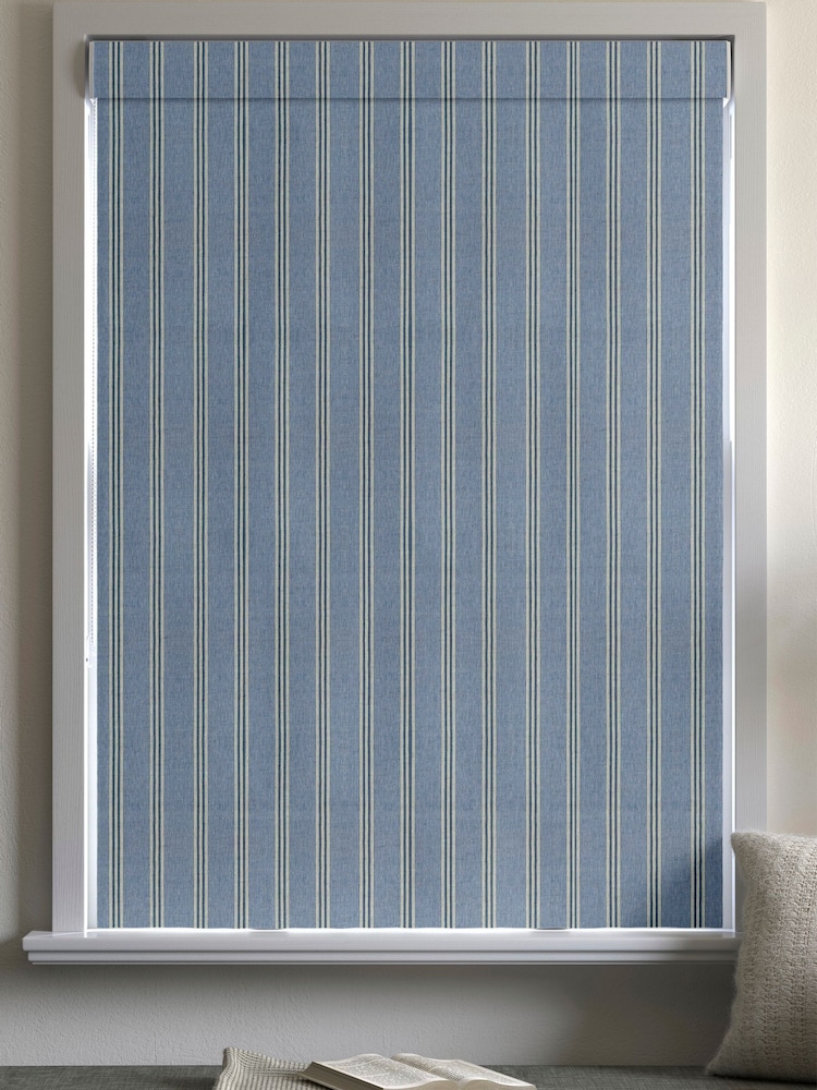 Blue Meliora Made to Measure Roman Blind - Image 2 of 6 Blue Meliora Made to Measure Roman Blind - Image 2 of 6