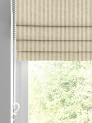 Green Stitch Stripe Made to Measure Roman Blind - Image 5 of 6