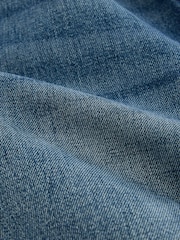Blue Denim Wide Fit Pull On Jeans (3-16yrs) - Image 3 of 4