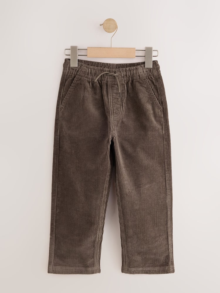 Brown Cord Pull-On Trousers (3-16yrs) - Image 1 of 4