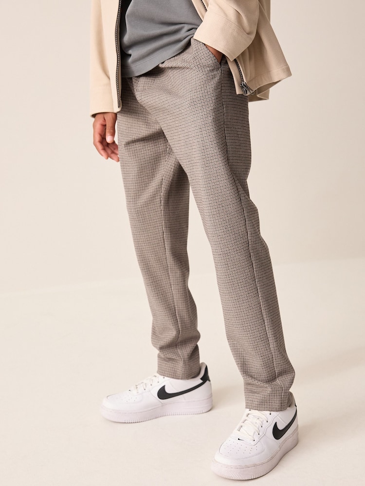 Check Formal Trousers (3-16yrs) - Image 1 of 9 Check Formal Trousers (3-16yrs) - Image 1 of 9