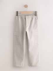 Ecru Slim Tapered Utility Cargo Trousers (3-16yrs) - Image 5 of 8