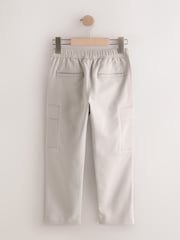 Ecru Slim Tapered Utility Cargo Trousers (3-16yrs) - Image 6 of 8