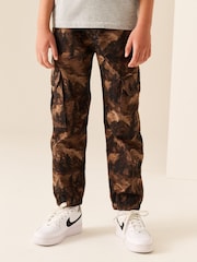 Camo Loose Fit Cargo Trousers (3-16yrs) - Image 1 of 9