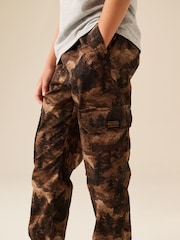 Camo Loose Fit Cargo Trousers (3-16yrs) - Image 4 of 9