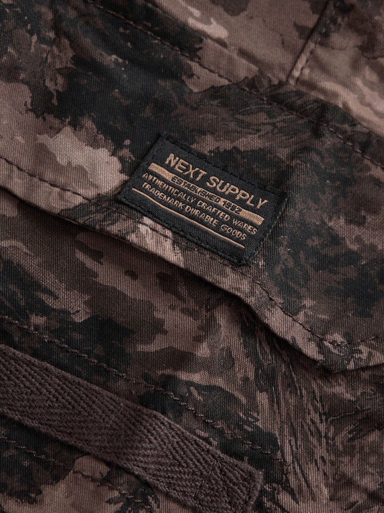 Camo Loose Fit Cargo Trousers (3-16yrs) - Image 9 of 9
