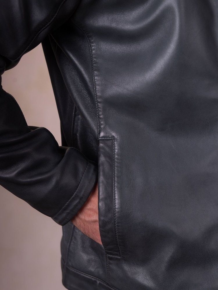 Lakeland Leather Blue Penton Jacket - Image 7 of 7 Lakeland Leather Blue Penton Jacket - Image 7 of 7