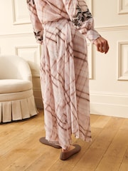 Laura Ashley Pink/Brown Check Co-ord Skirt - Image 2 of 4