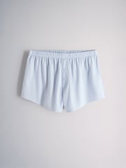 The Set 3 Pack Essentials Boxy T-Shirt and Short Pyjamas Set Blue - Image 3 of 9