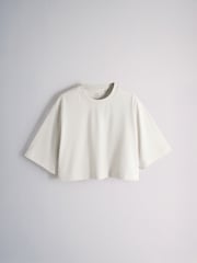 The Set 3 Pack Essentials Boxy T-Shirt and Short Pyjamas Set Blue - Image 4 of 9