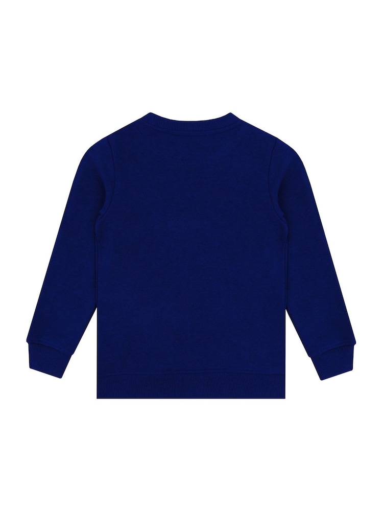 Character Blue Sweatshirt | Boo Halloween Bingo - Image 2 of 3 Character Blue Sweatshirt | Boo Halloween Bingo - Image 2 of 3