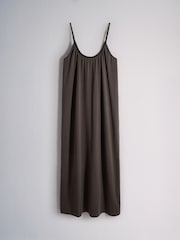 The Set 4 Pack Essentials Beach Strappy Maxi Dresses Black/Brown/Neutral/Cream - Image 4 of 7