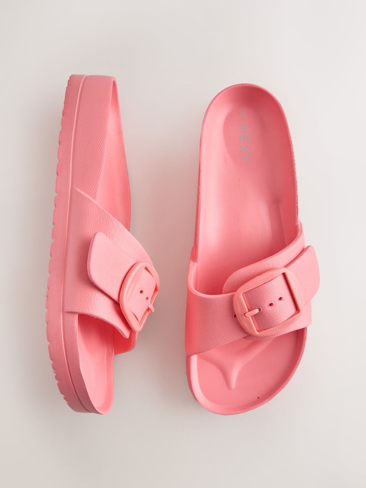 وردي مرجاني - صنادل شاطئية مسطحة - صورة 1 من 9