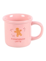 Something Different Pink Gingerbread Latte Mug - Image 3 of 5