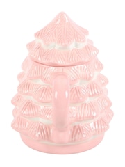 Something Different Pink Christmas Tree Shaped Mug - Image 4 of 5