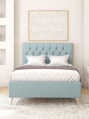 Aspire Furniture Zara Airforce Olivier Divan Style Contemporary Bed Frame - Image 1 of 4